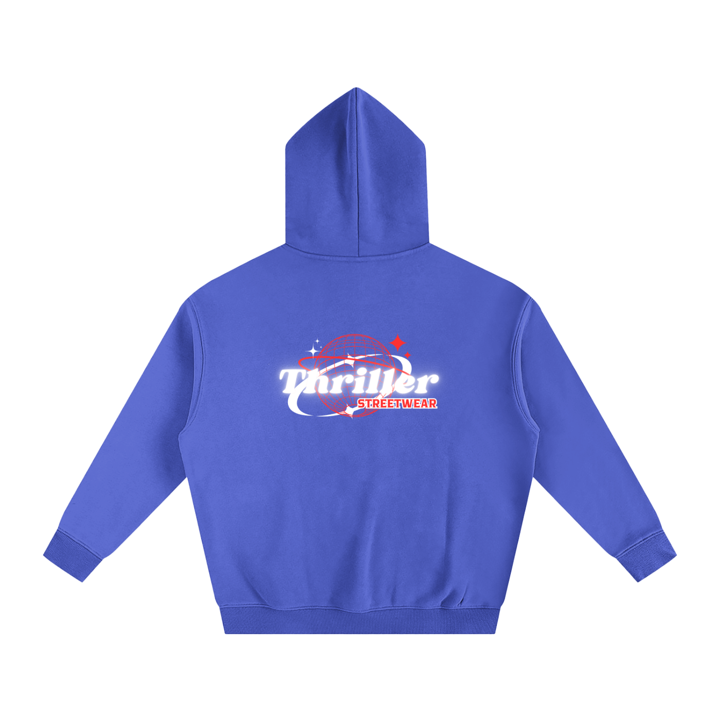 “Thriller Streetwear” Oversize Fleeced Hoodie