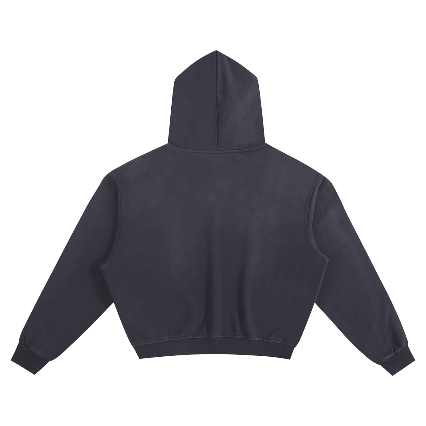 “Thriller Streetwear” Barcode Style Sunfade Boxy Hoodie