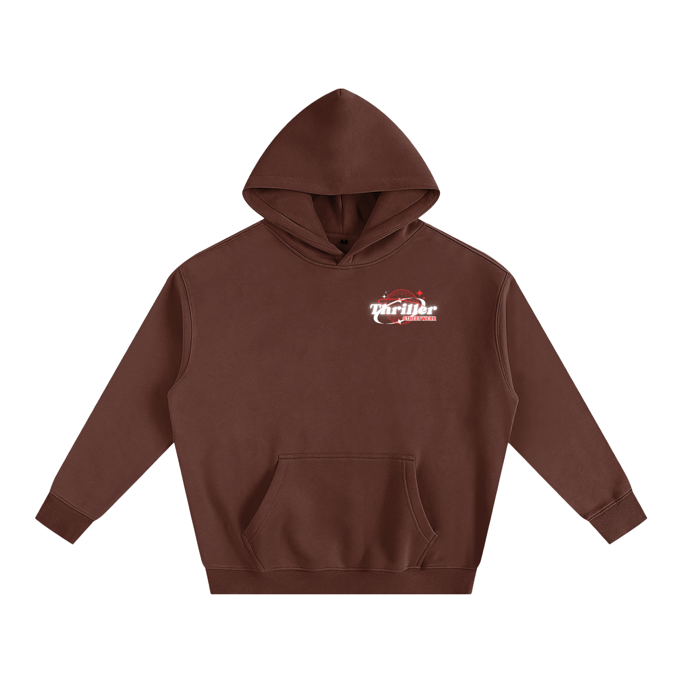 “Thriller Streetwear” Oversize Fleeced Hoodie