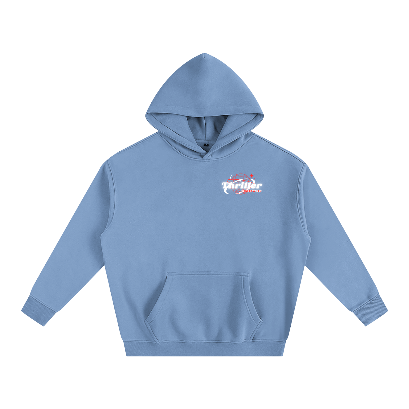 “Thriller Streetwear” Oversize Fleeced Hoodie