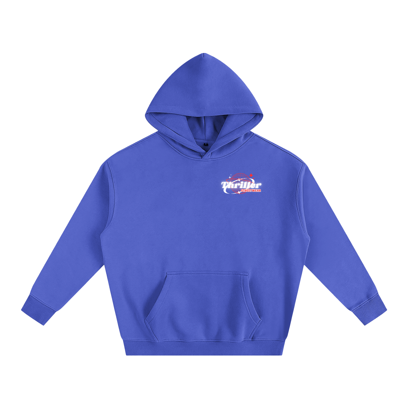 “Thriller Streetwear” Oversize Fleeced Hoodie